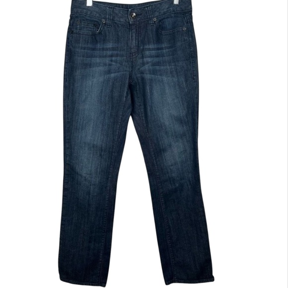 DKNY Sz 8 R Ludlow Jean Straight Leg - Picture 1 of 11
